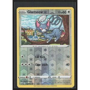 Glameow 115/163 - Battle Styles - Reverse Holo - Common - Pokémon Card  - NM